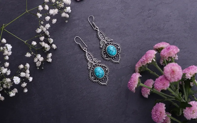 Turquoise Earring | Abundance Turquoise Earring | Abundance